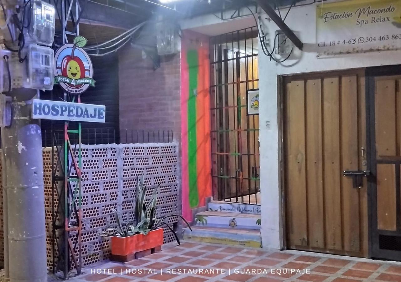 Hostal 4 Manzanas Santa Marta  Exterior foto